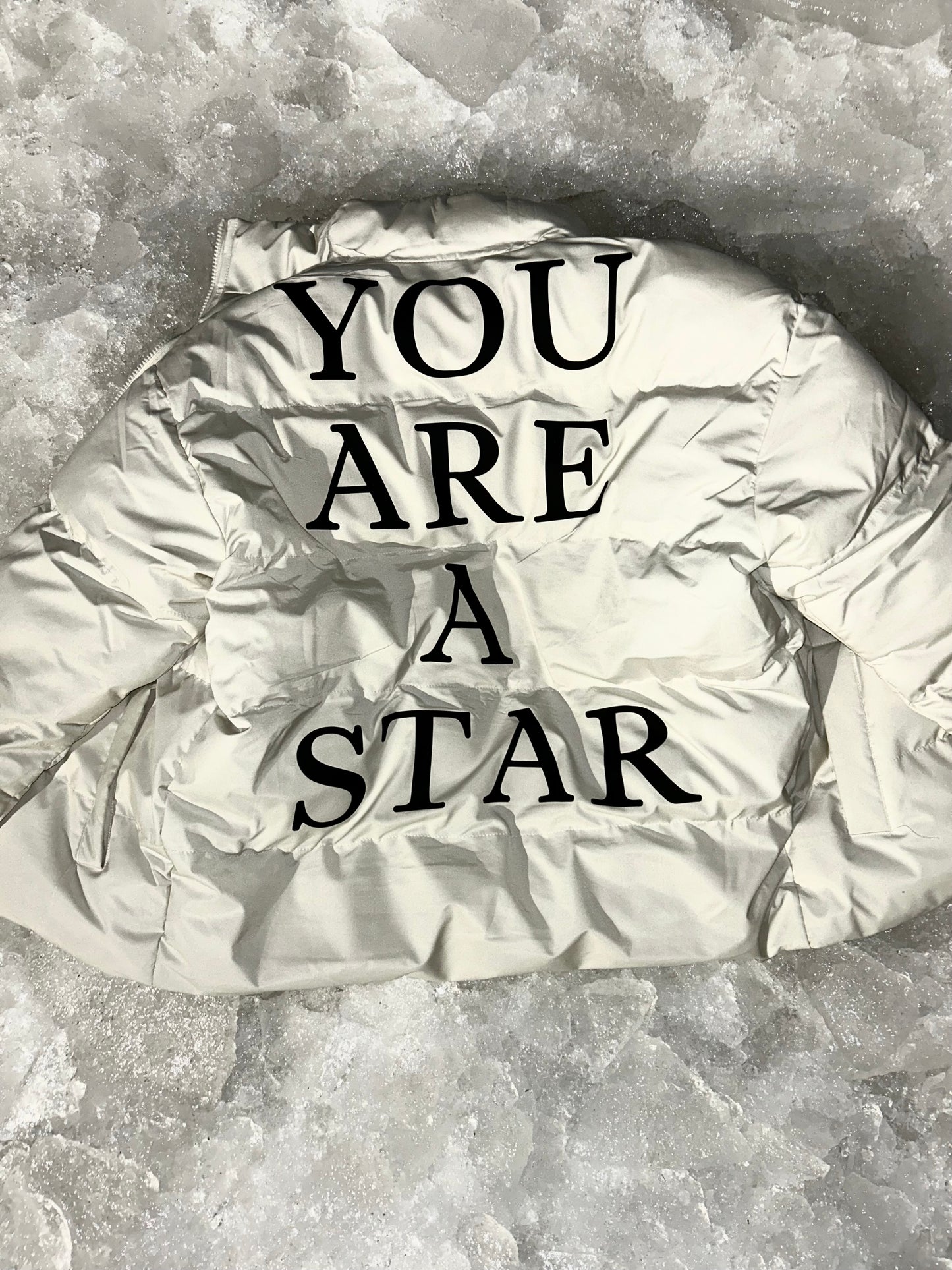 YOU ARE A STAR PUFFER JACKET
