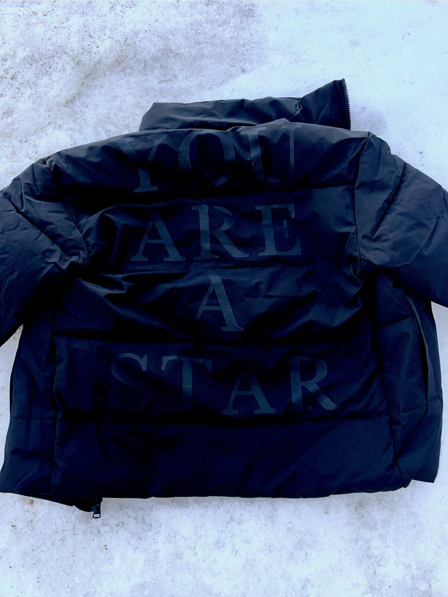 YOU ARE A STAR PUFFER JACKET